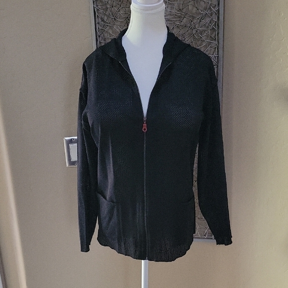 Chico's Tops - Chico's Black Sweatshirt